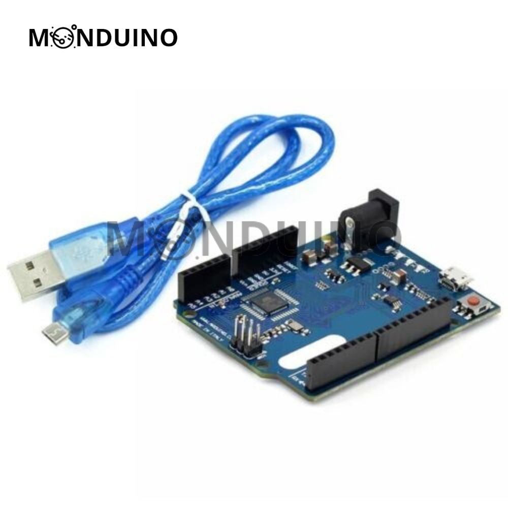 Carte Leonardo Module ATmega32U4 avec Usb-Câble, 5V, 16MHz, Compatible IDE Arduino