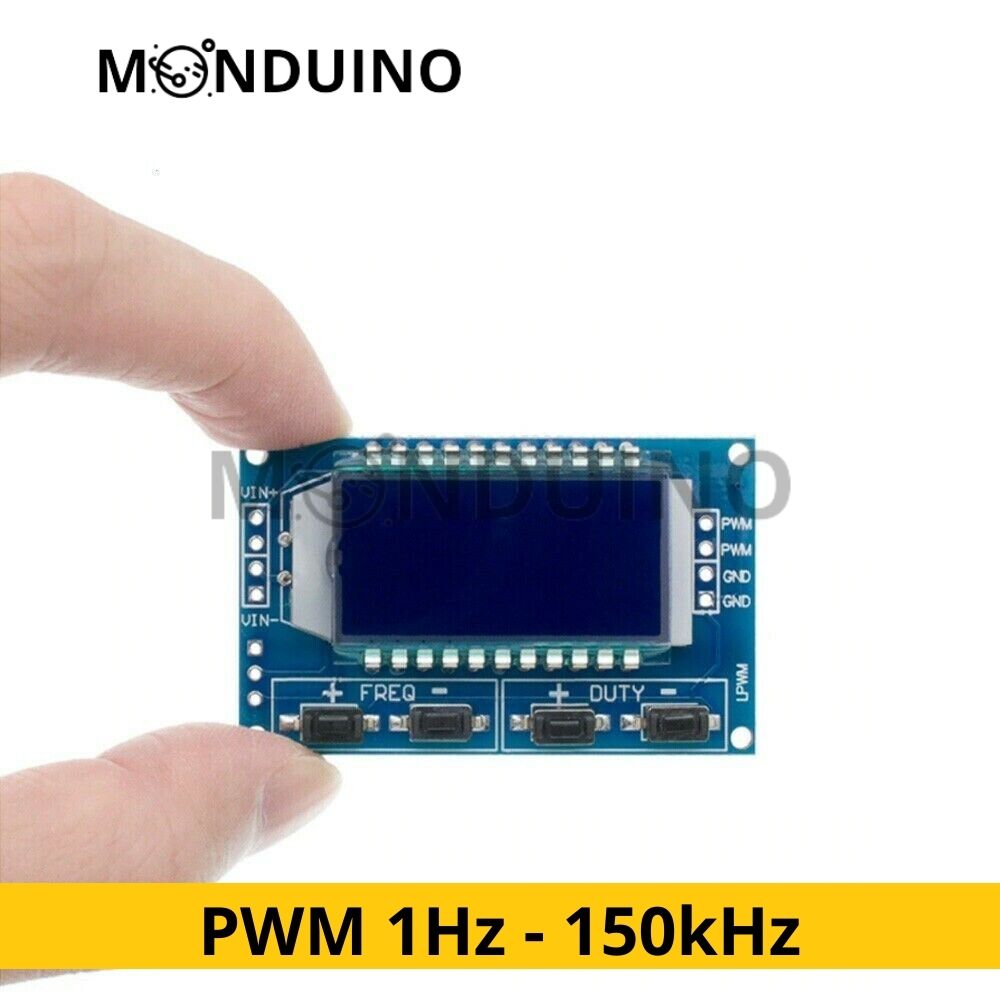 Module PWM Générateur signaux impulsion 1Hz - 150kHz Fréquence + Duty cycle GBF