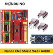 Kit Arduino Nano & CNC Shield V4.0 & A4988 Driver