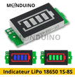 Indicateur Batterie LiPo 18650 1S 2S 3S 4S 5S 6S 7S 8S - Capacité niveau Lithium