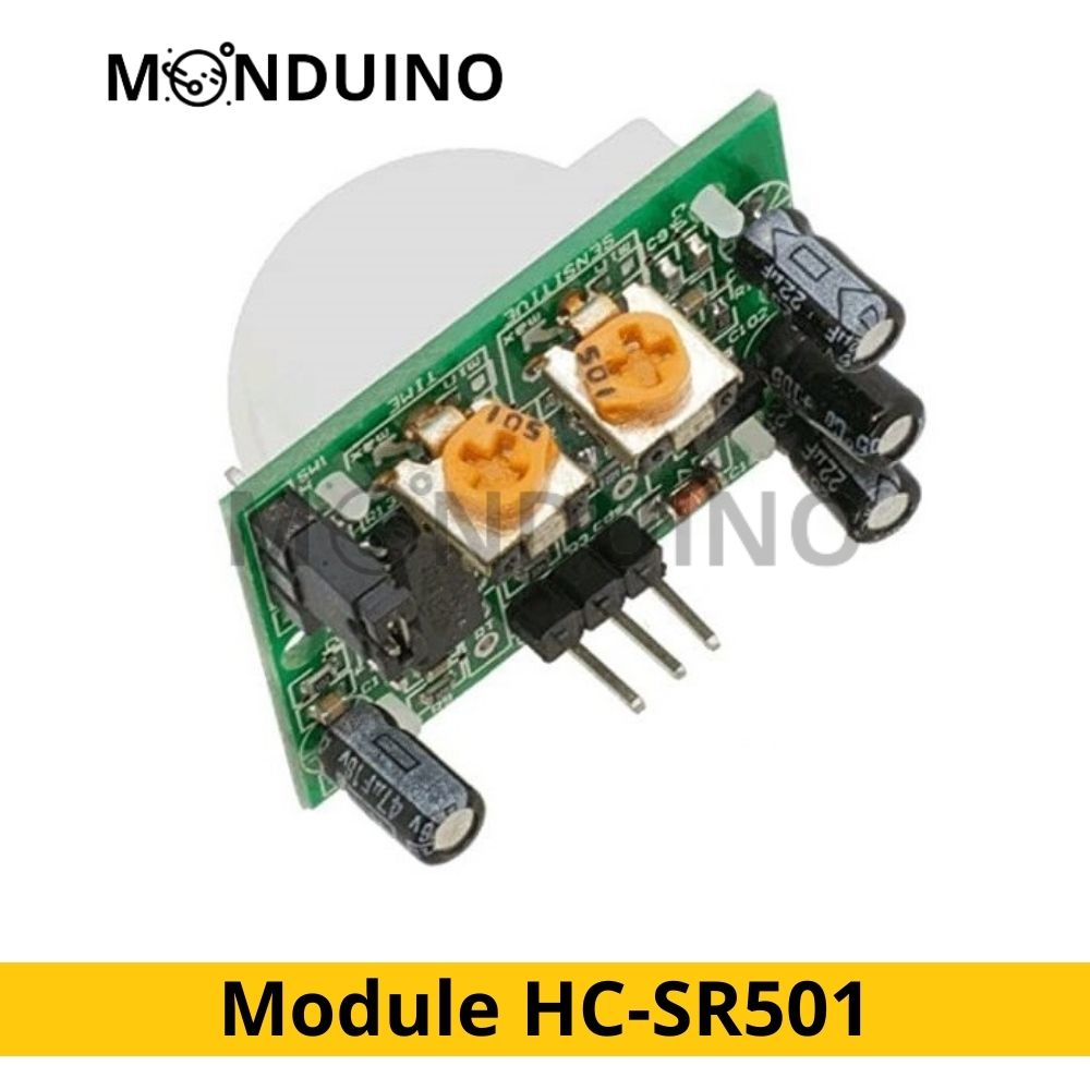 HC-SR501 Module capteur de mouvement infrarouge PIR 5V 12V réglable