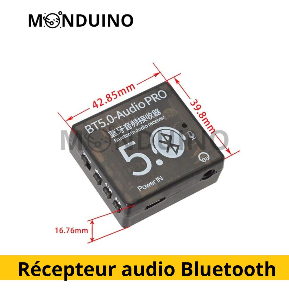 Mini récepteur audio Bluetooth 5.0 module 5V USB Jack 3.5 mm HiFi