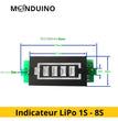 Indicateur Batterie LiPo 18650 1S 2S 3S 4S 5S 6S 7S 8S - Capacité niveau Lithium