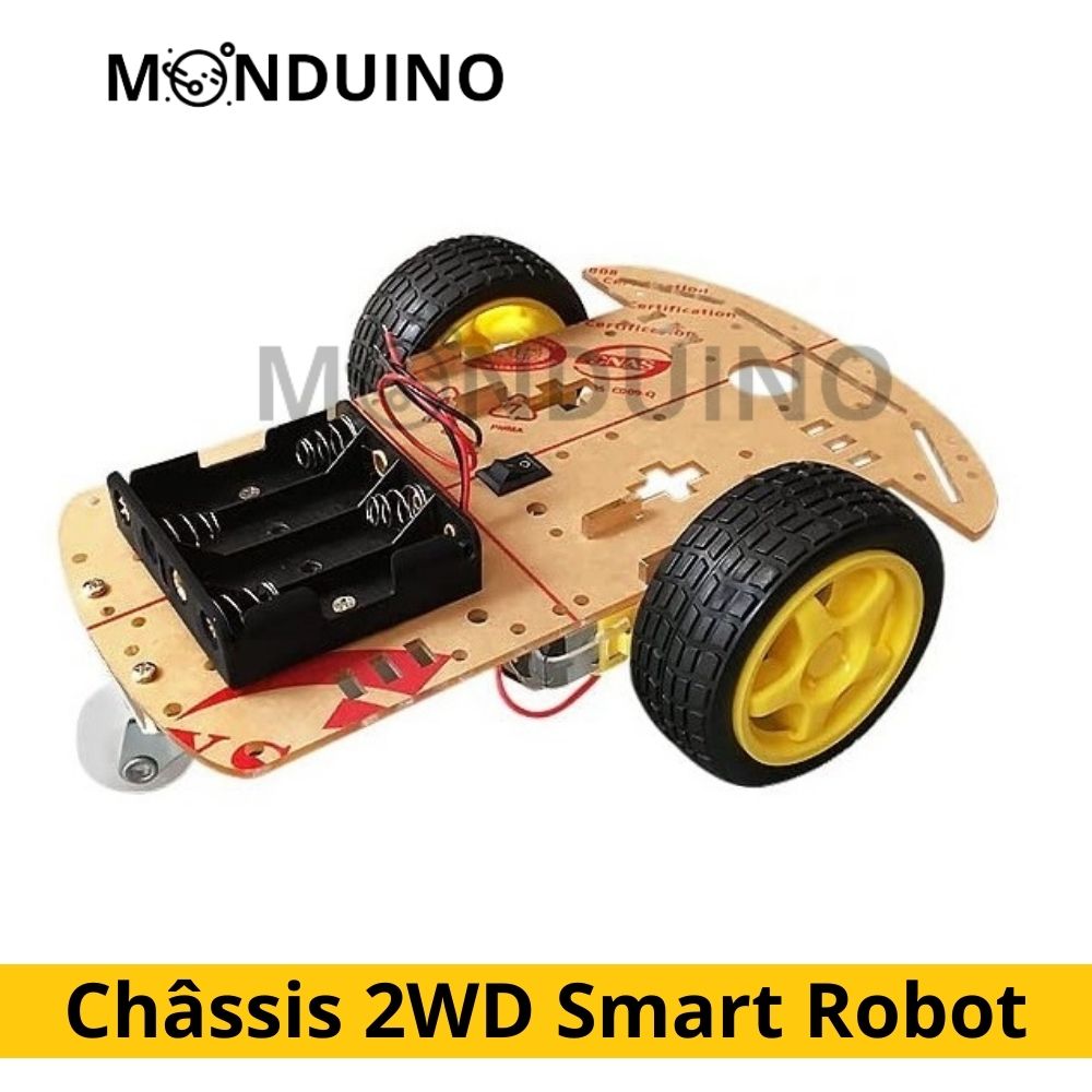 DIY 2WD Smart Robot Car Châssis Kit et Magnéto Vitesse Encoder