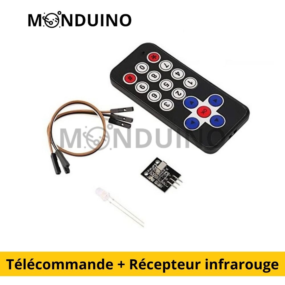 IR Remote Control Infrared Receiver &amp; Infrarot Fernbedienung