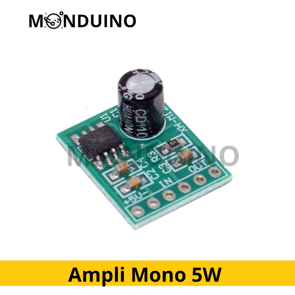 Module amplificateur audio 5W miniature Mono 3-5V - XPT8871