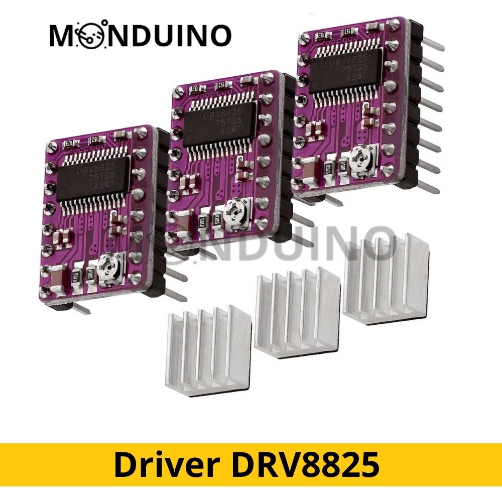 DRV8825 Contrôleur driver stepper motor 2.5A - CNC Imprimante 3D (upgrade A4988)