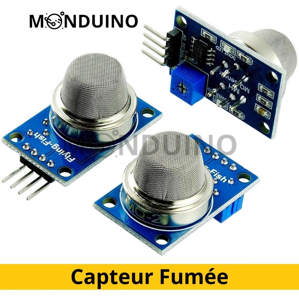 MQ-2 Module Capteur Fumée Et Gas Carburant Détecteur Arduino