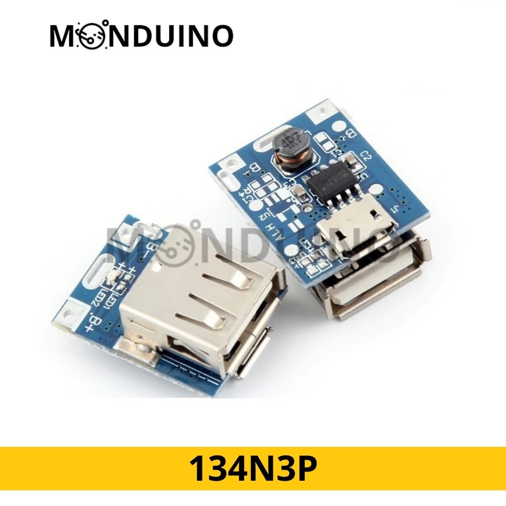 USB Module Power Bank Circuit Board 134N3P Charge and Discharge Lithium &amp; USB Laderegler Charger Modul