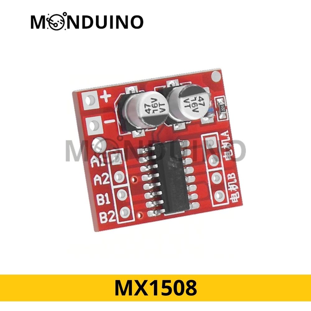 MX1508 DC Motor Module contrôleur pour 2 moteurs & MX1508 Dual H Bridge Treiber Stepper Driver Board