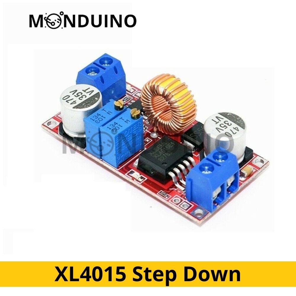 XL4015 DC-DC de 5A 8V-36V à 1,25V-32V module Convertisseur de tension Arduino