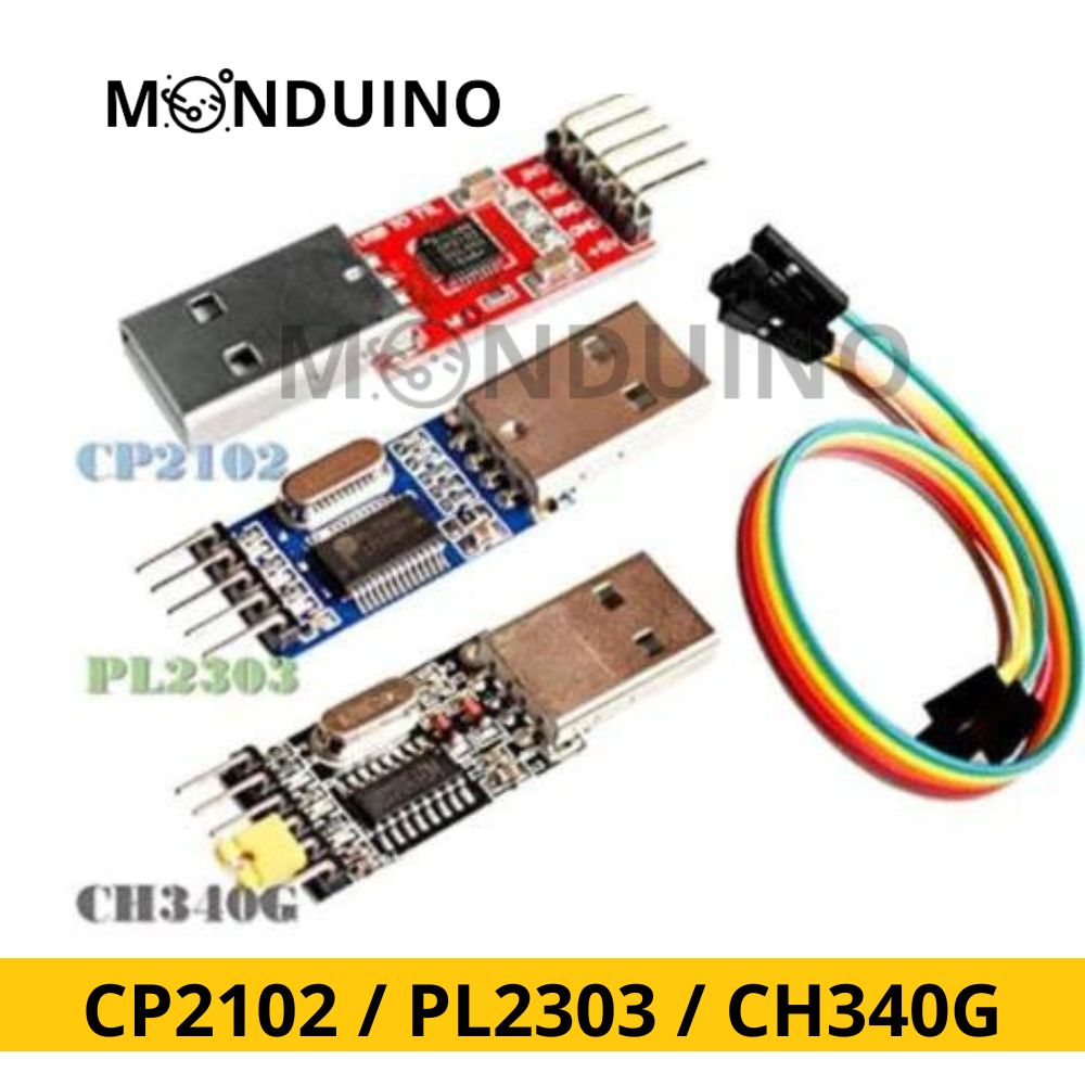 USB to TTL Module  PL2303 + HW-598 CP2102 + CH340G USB UART Module