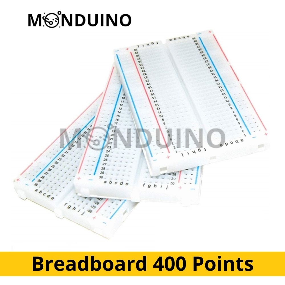 Breadboard plaque d'essais platine 830 / 400 points prototypage jumper