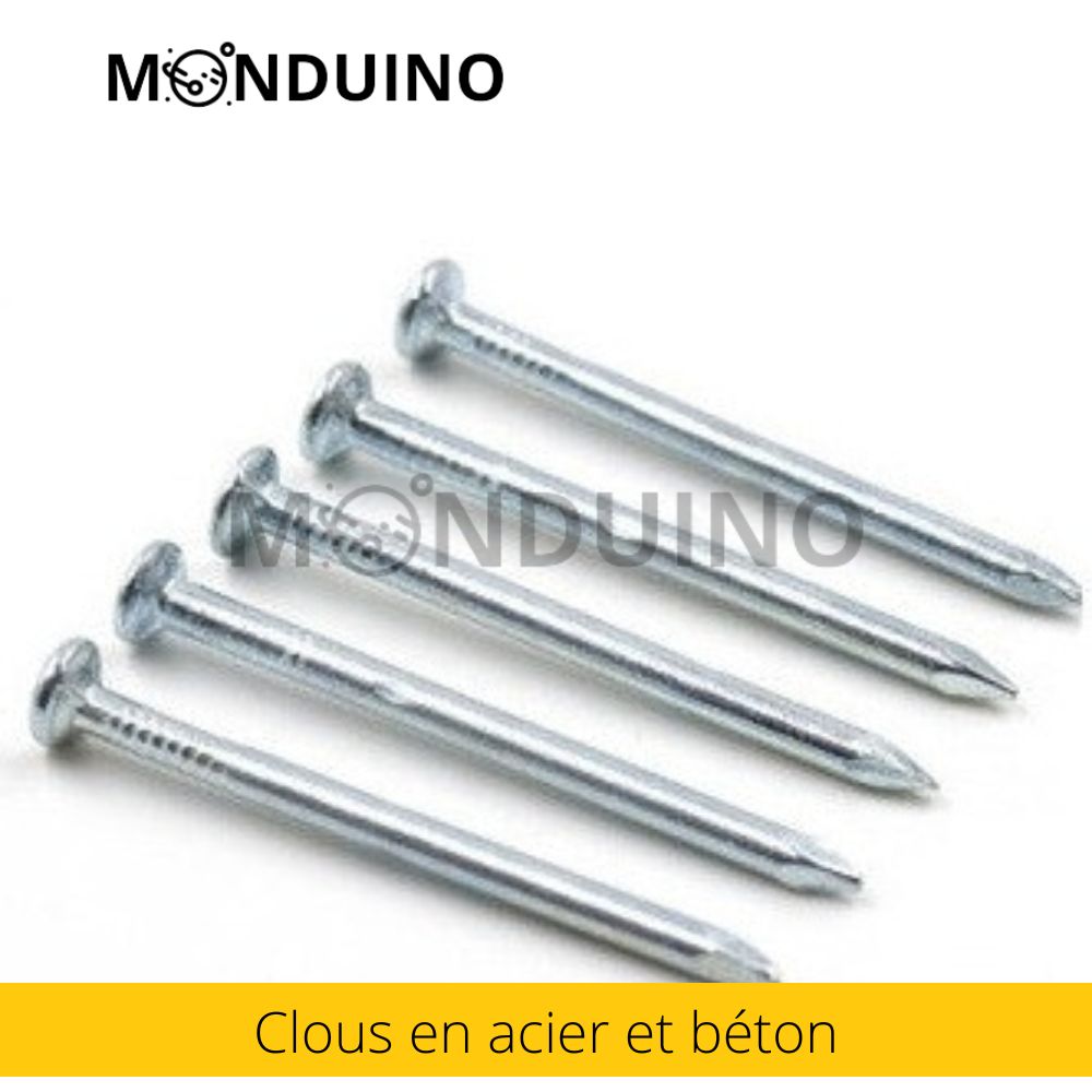 Steel and concrete nails, parts, 10cm length, Chinese factory nail