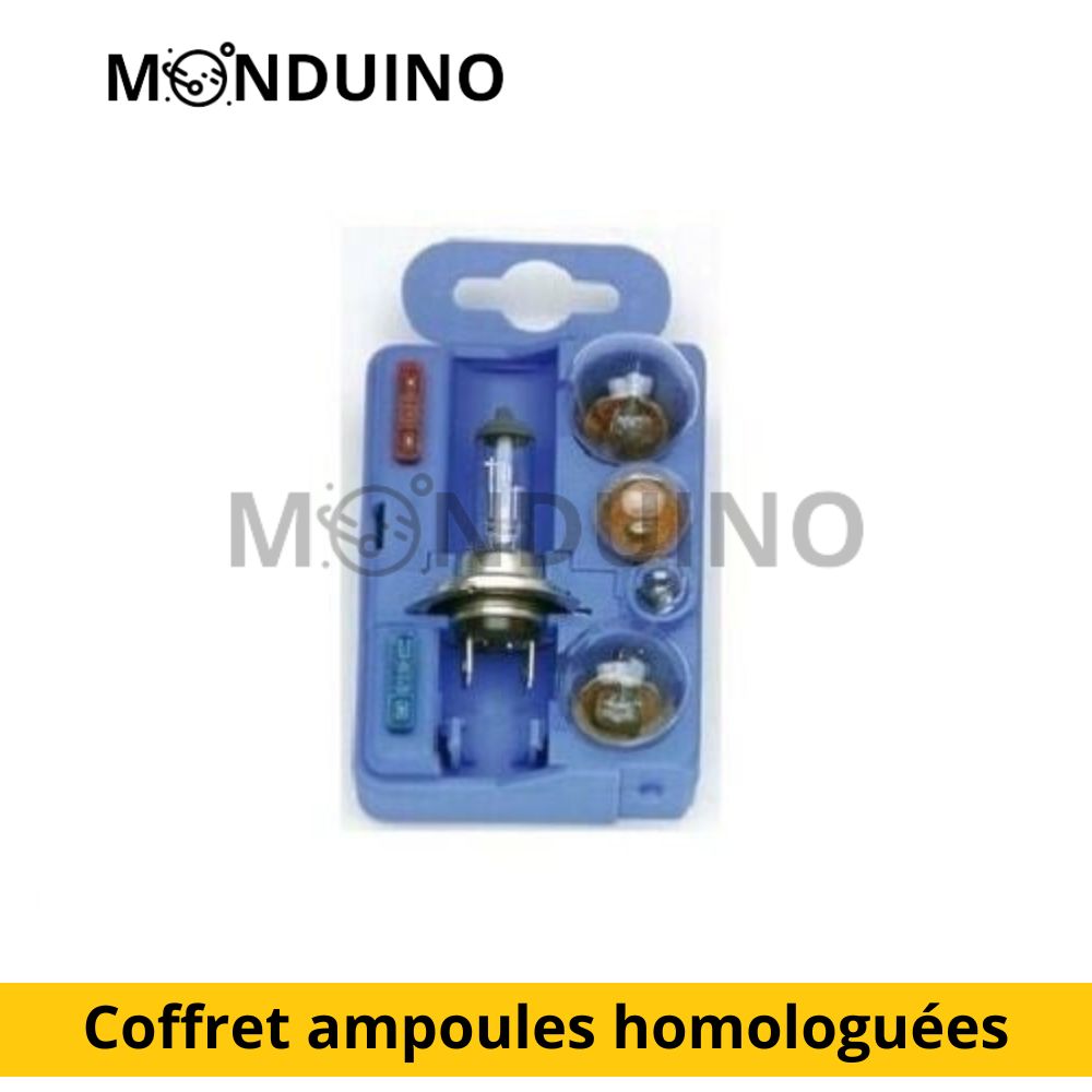 Coffret ampoules homologuées - H7- 12V