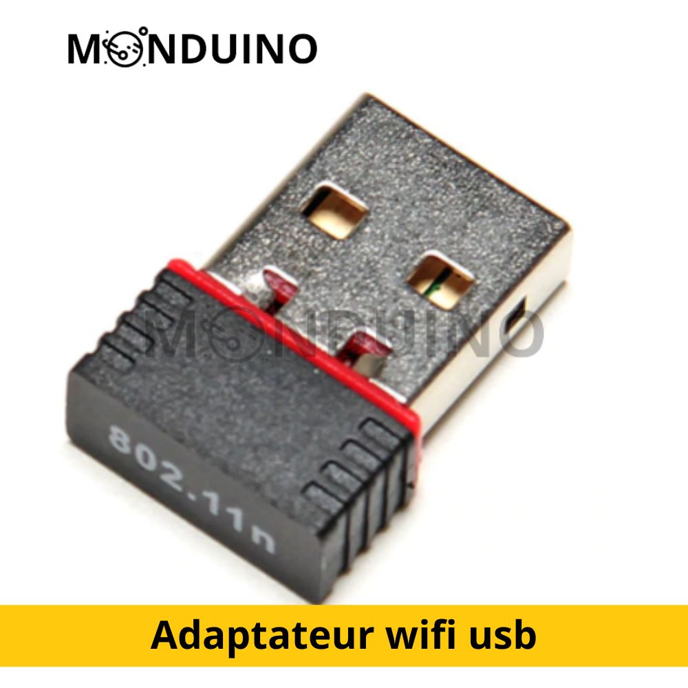 MINI CLE WIFI USB ADAPTATEUR SANS FIL DONGLE RÉSEAU WIRELESS 150MBPS 802.11N/G/B