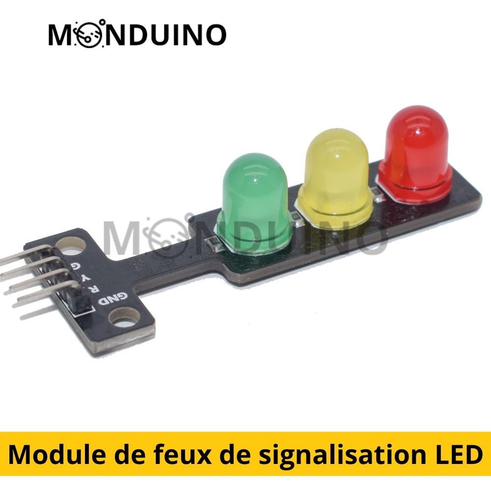 Module de feux de signalisation LED - Module d'émission de lumière à signal numérique pour feux de circulation