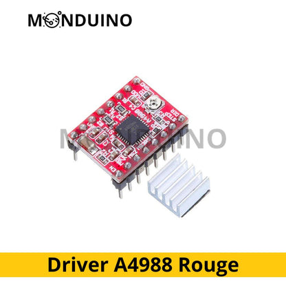 A4988 & DRV8825 Contrôleur Stepper driver moteur pas à pas 2A CNC Imprimante 3D