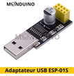 ESP-01S with Adapter for ESP8266 ESP-01 NRF24L01