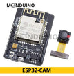 Module ESP32 NodeMCU avec Wifi et Bluetooth intégrés, disponible en différentes configurations de broches 30PIN et 38PIN pour une utilisation avec Arduino et Raspberry Pi