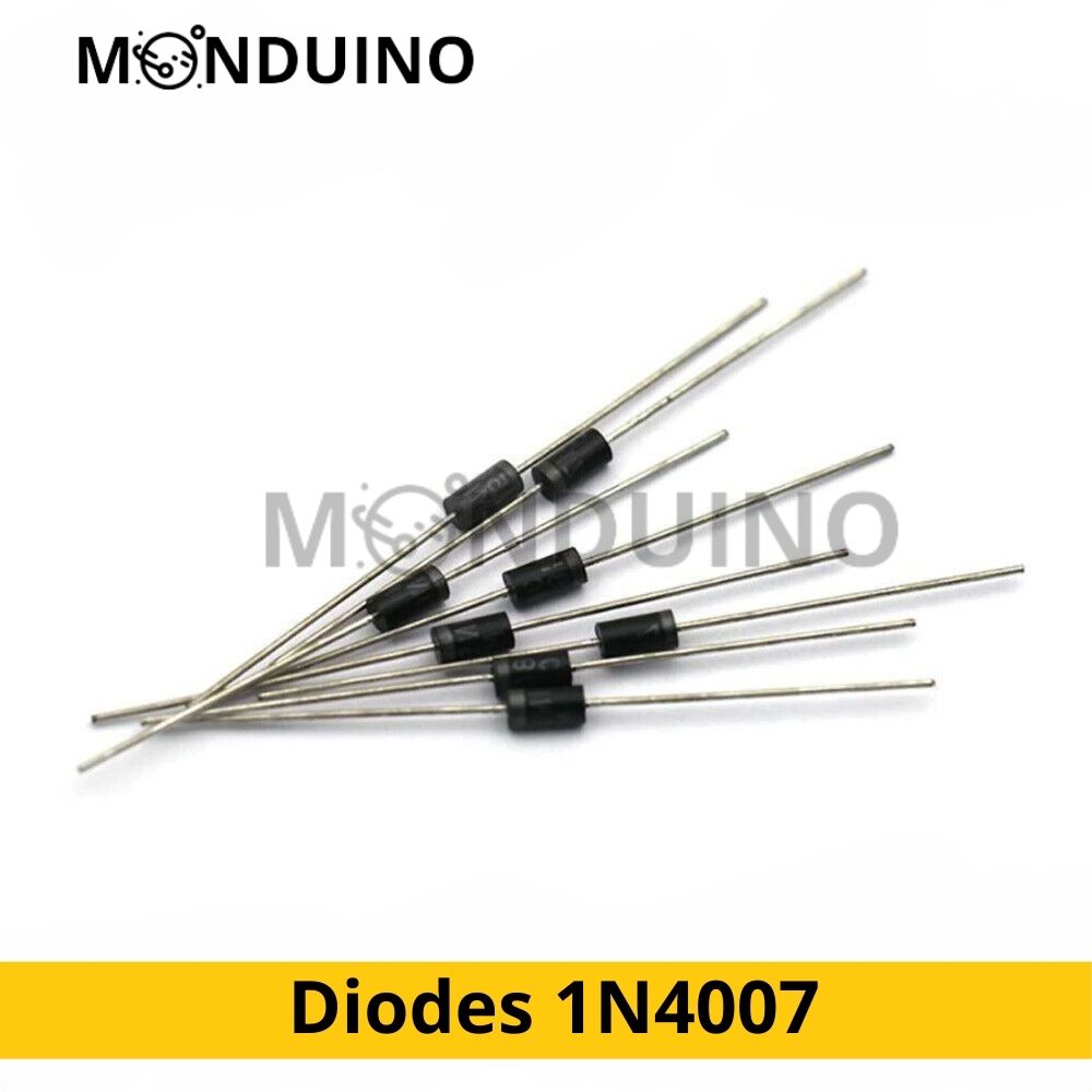 Lot Diodes de redressement 1N4007 - 1000V 1A - 5 à 20 pcs