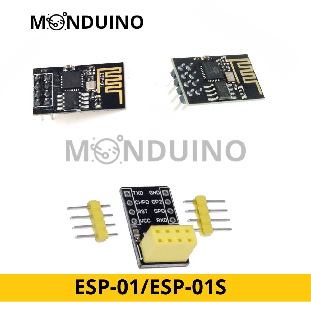 ESP-01 / ESP-01S Module WiFi ESP8266 Emetteur-récepteur pour Arduino wireless RF