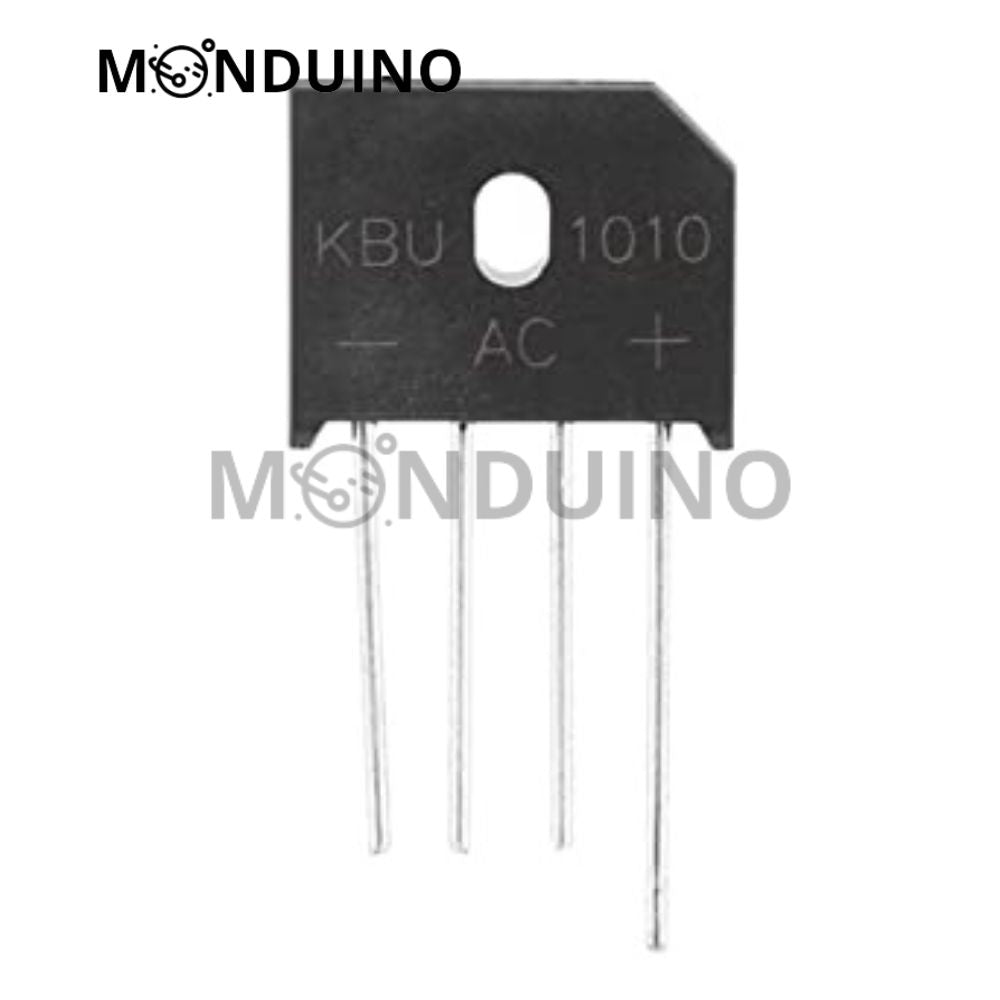 KBU1010 Pont de Diodes redresseur 1000V 10A - Bridge rectifier