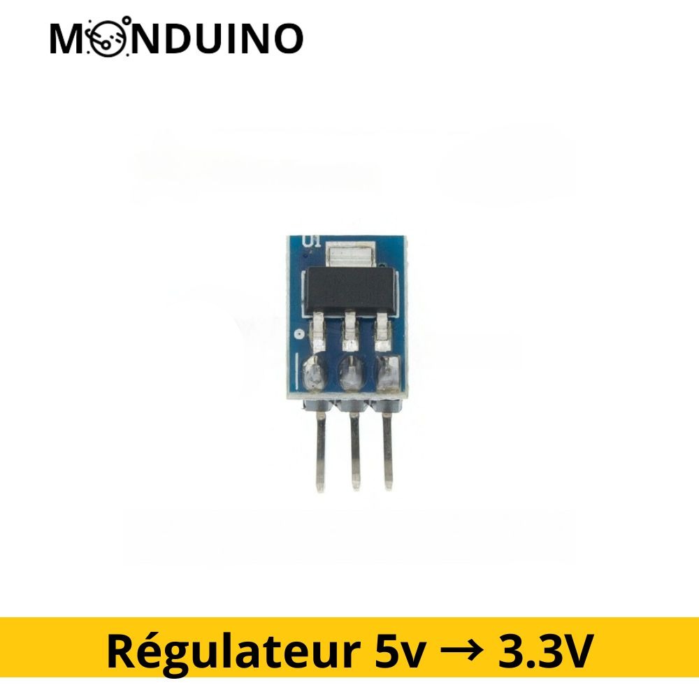 Module régulateur de tension 5V à 3.3V 800mA - AMS1117 Convertisseur step down