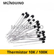 Lot Thermistance Thermistor capteur de température - 10K / 100K - NTC MF52 B3950
