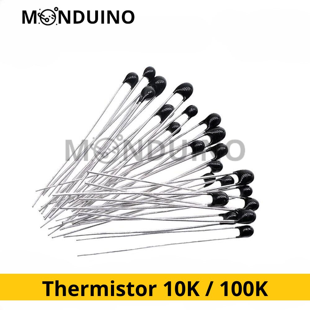 Lot Thermistance Thermistor capteur de température - 10K / 100K - NTC MF52 B3950