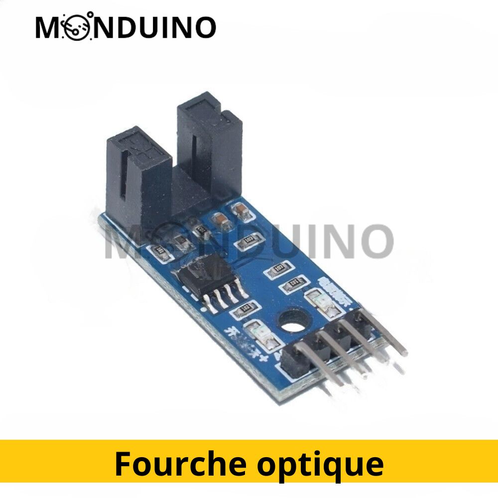 Module Fourche optique Tachymètre - Capteur de vitesse Optocoupleur pour Arduino