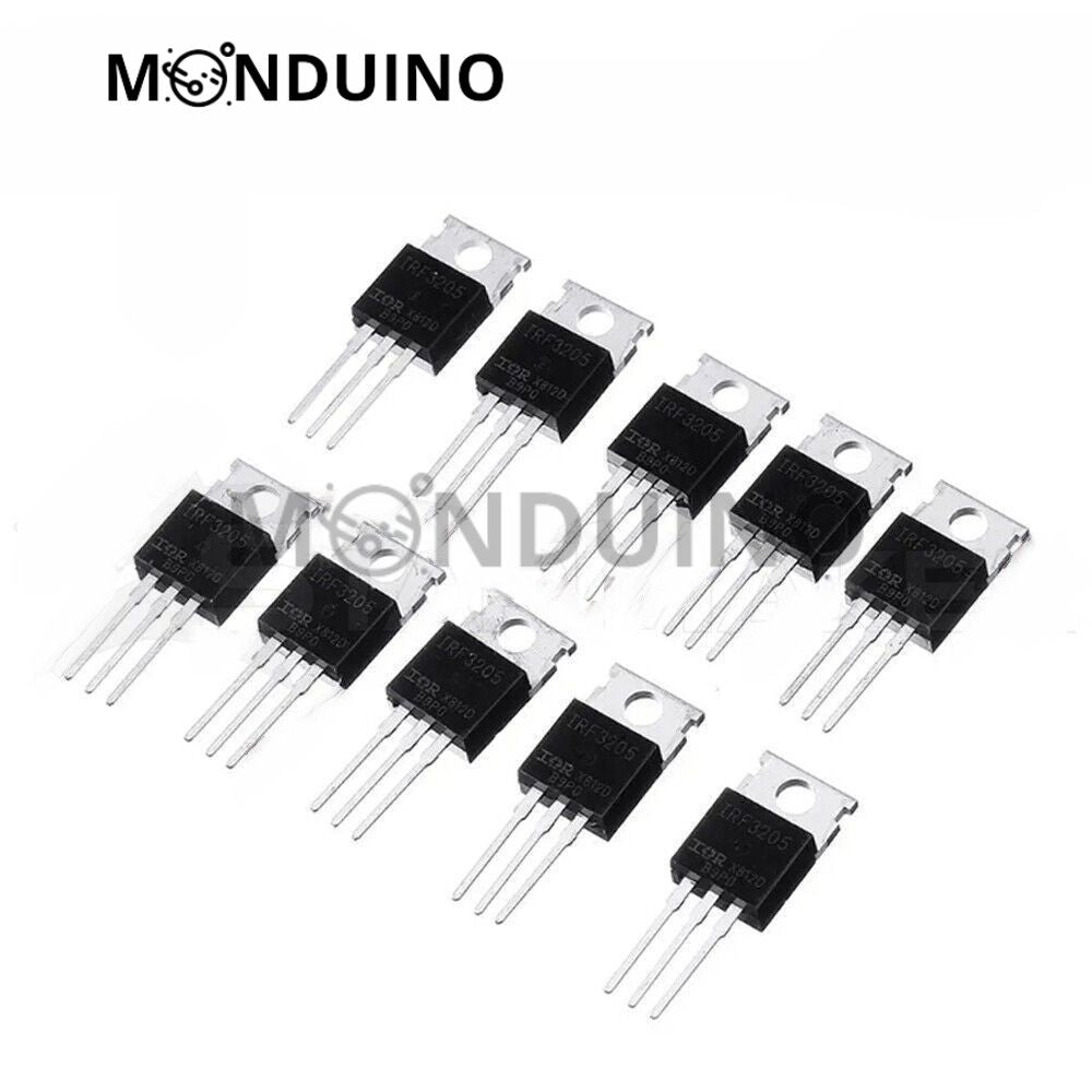 IRF3205 Transistor MOSFET-N 55V 110A TO-220 (NEW IRFZ44N) - 1 à 50 pcs