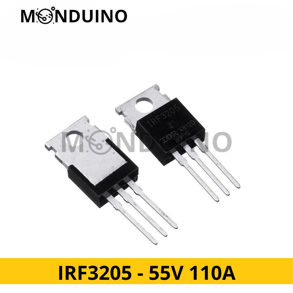 IRF3205 Transistor MOSFET-N 55V 110A TO-220 (NEW IRFZ44N) - 1 à 50 pcs