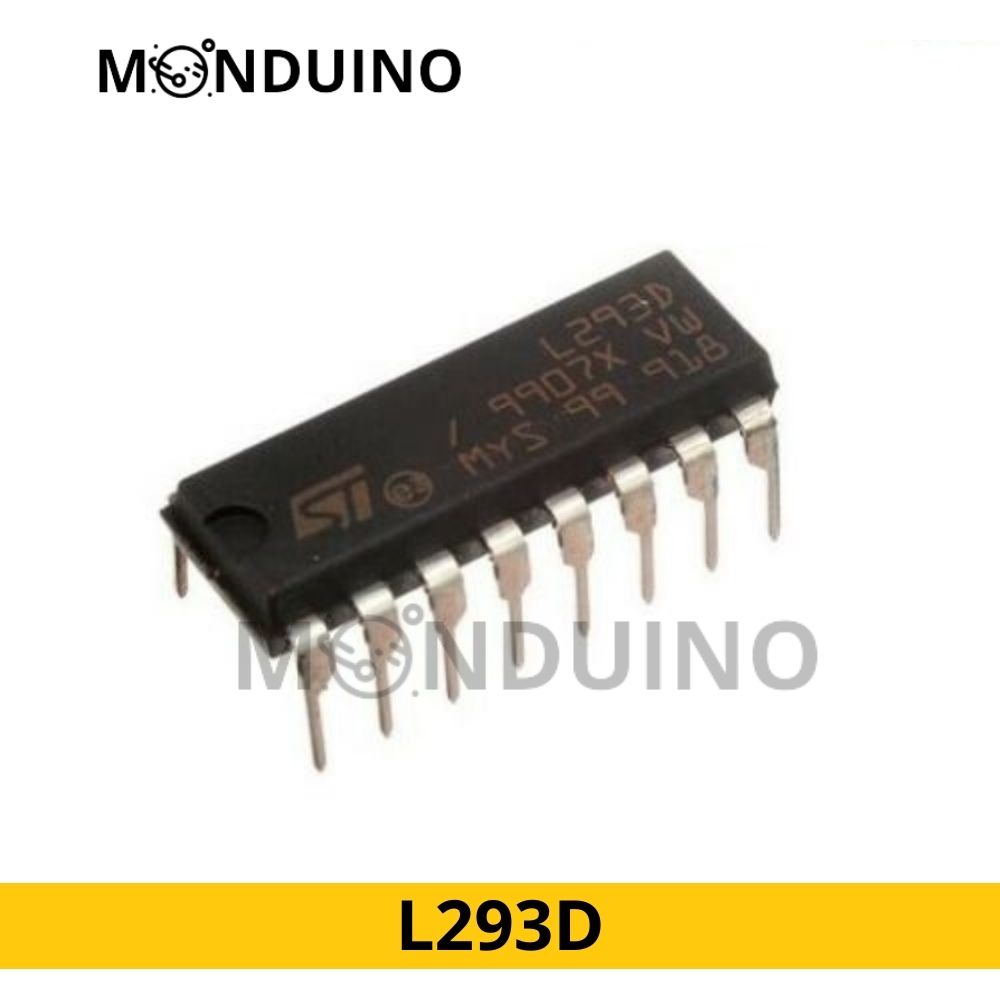 L293D DIP-16 ST Dual H-Bridge 4 Channel Motor Driver For Arduino