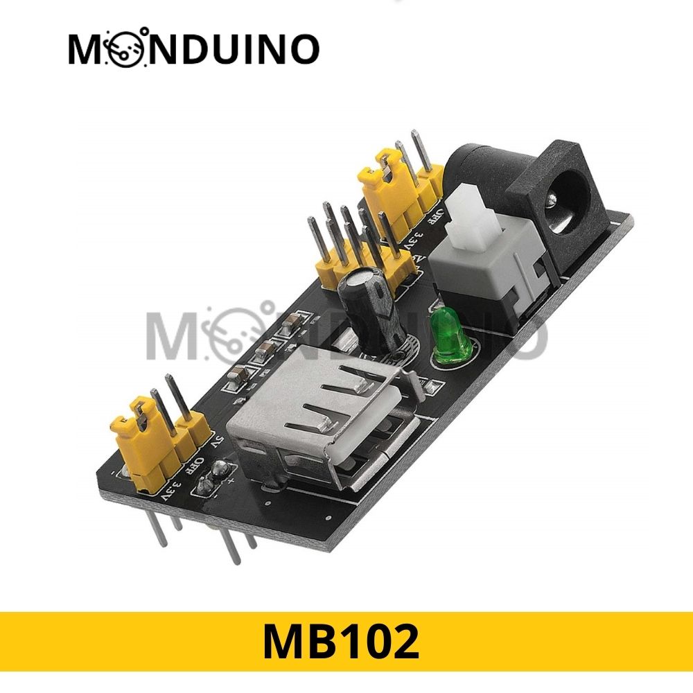 Module d'alimentation MB102 Breadboard & Stromversorgungsmodul MB-102