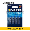 4 Piles VARTA type AAA LR03 Alkaline 1.5 V Battery batería