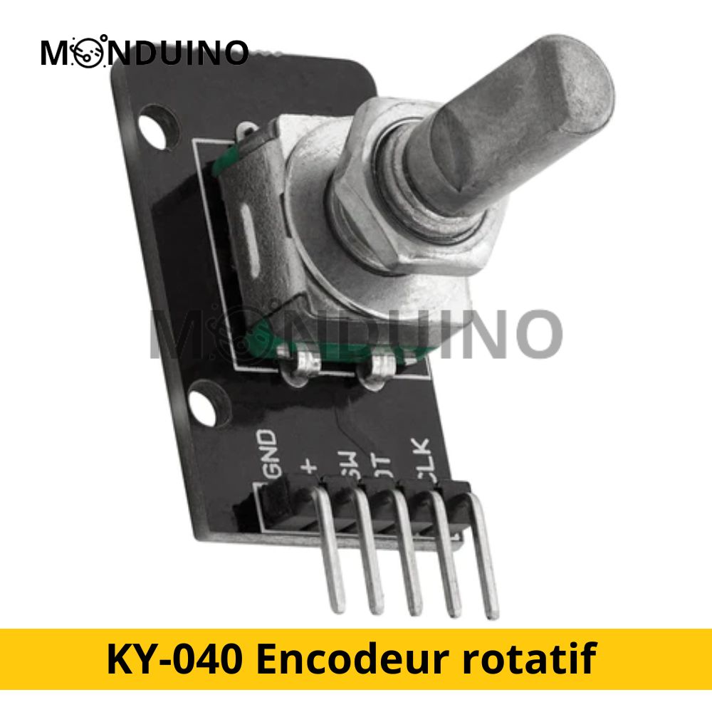 Encodeur Ky-040 Rotatif Codeur Commutateur Module & Drehregler KY-040 Rotary Encoder Drehgeber Modul