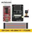 ESP32-CAM NodeMCU Komp. 5V WIFI Bluetooth Board & OV2640 Kamera & FT232RL & Kabel F-F