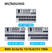 BMS 3s/4s/5s 12v 16.8v 21v 3.7v v 100a, carte de Circuit de Protection de batterie Lithium-ion Lmo ternaire, charge d'équilibre li-polymère