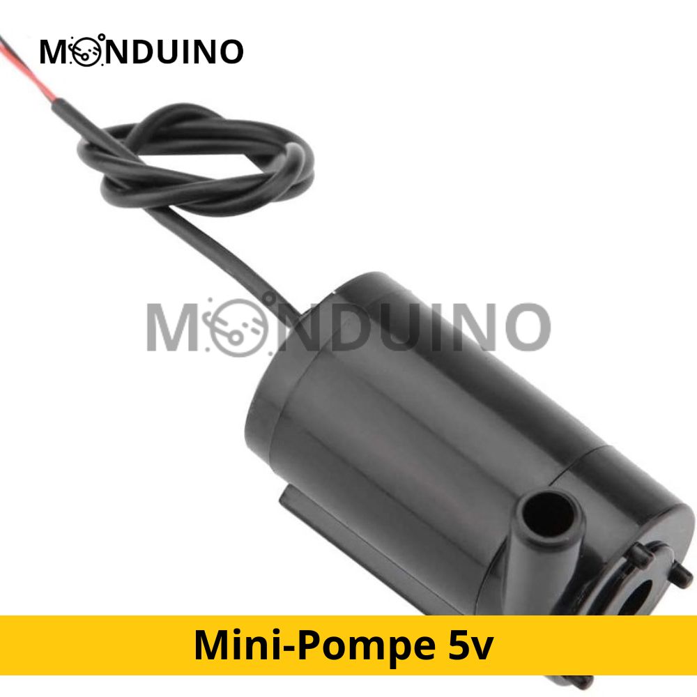 Mini-Pompe Submersible à eau & Tauchwasserpumpe Arduino