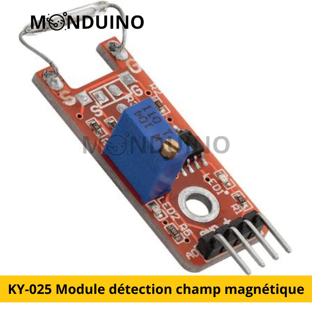 KY-025 : Module de détection de champ magnétique avec relais intégré