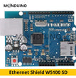 Module W5100 SD Ethernet Shield de réseau avec lecteur de carte SD Compatible Uno Mega