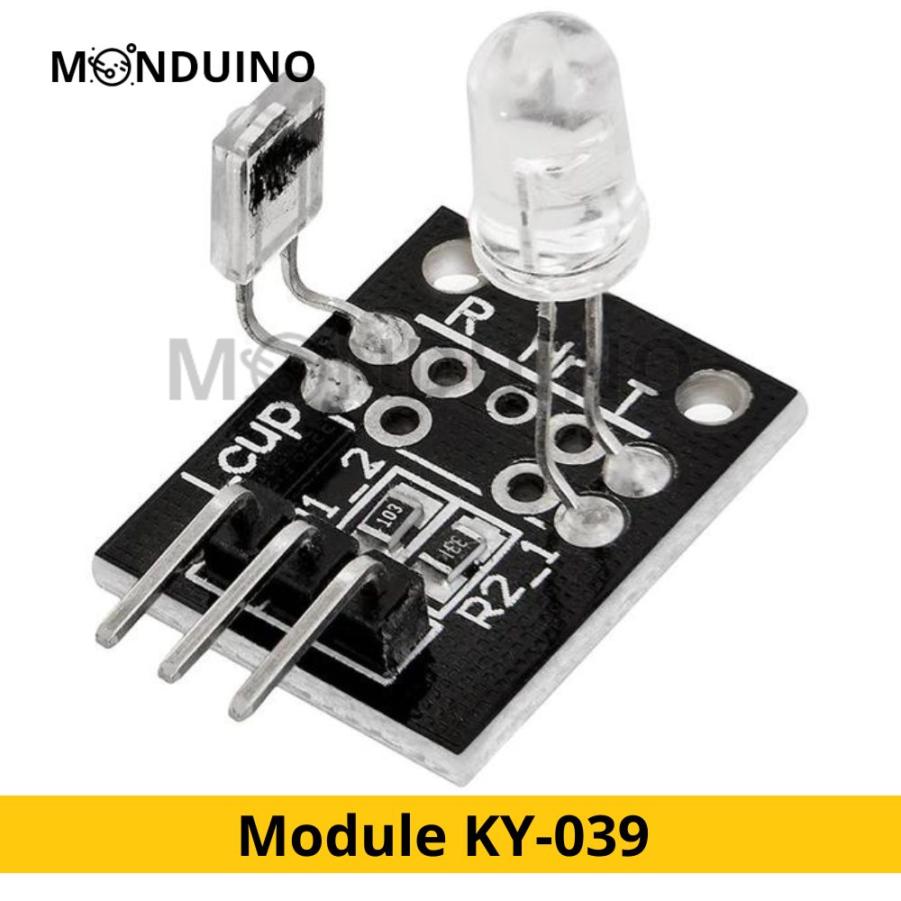 KY-039 Module de détection des battements de cœur Doigt Détecteur de battements de cœur