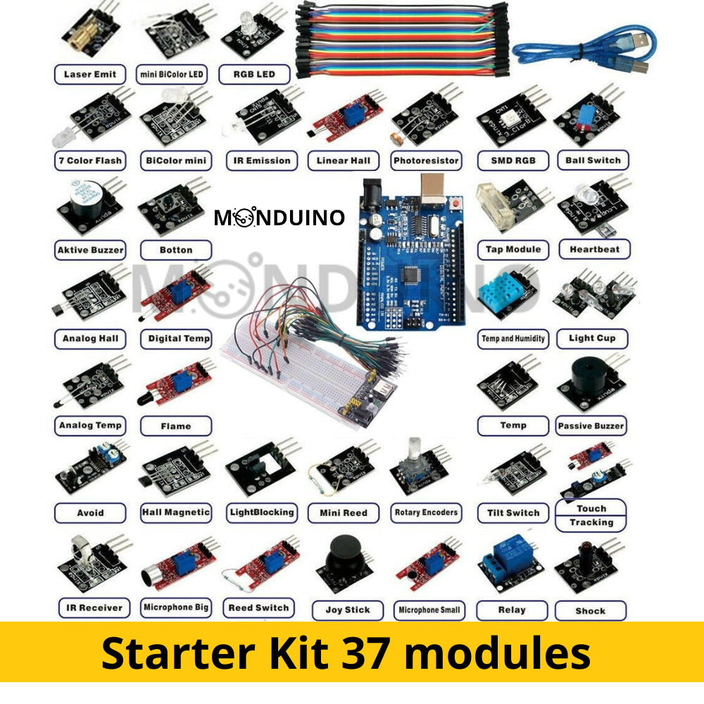 Kit Arduino starter avec 37 modules, Starter Kit