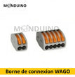 Borne de connexion Verbindungsklemmen PCT-212 PCT-214 PCT-215 2-5-polig WAGO