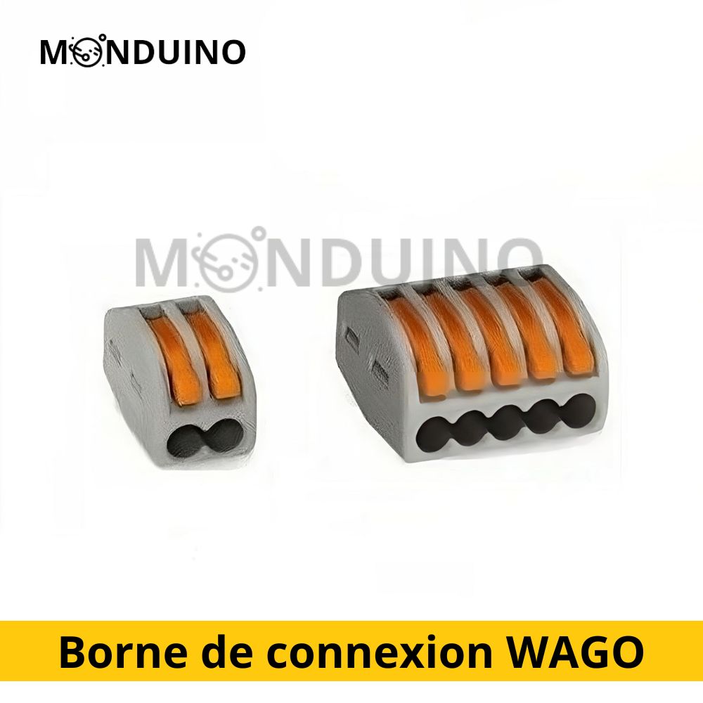 Borne de connexion Verbindungsklemmen PCT-212 PCT-214 PCT-215 2-5-polig WAGO