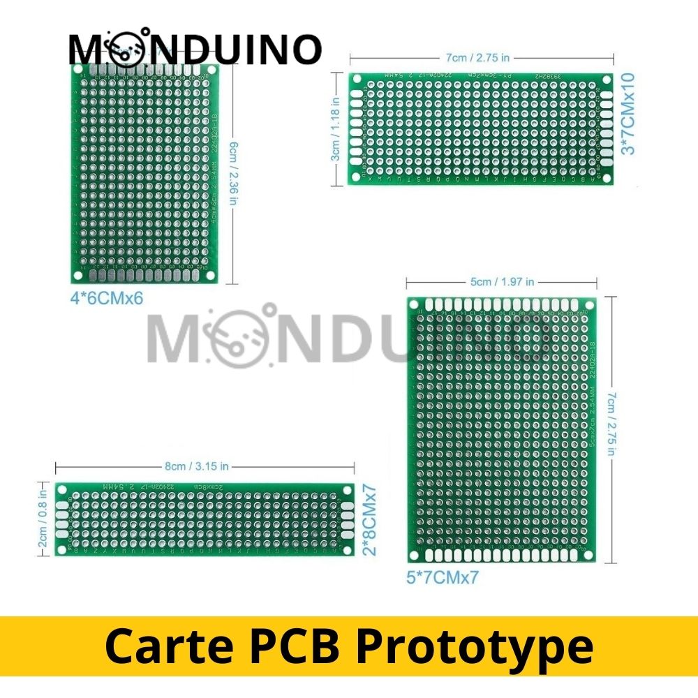 PCB Protoboard &amp; Lochrasterplatinum Protoboard