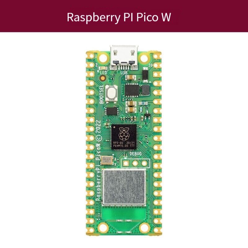 Official Raspberry Pi Pico w Board RP2040 development board kit dual-core low-power microcomputer high-performance processorwifi