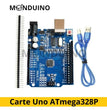 Carte de Développement Uno R3, Atmega328P, CH340, Compatible Arduino IDE
