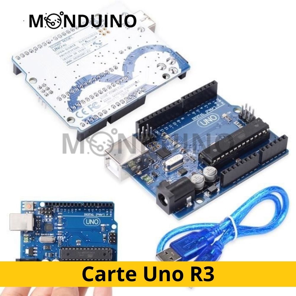 Carte Uno rev3 R3 ATMega16U2 ATmega328P Arduino IDE compatible